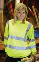 Hi - Vis Heavy Weight Sweatshirt