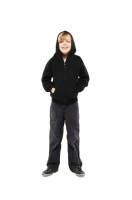 Childrens Full Zip Hooded Sweatshirt. 