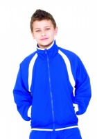 Childrens Full Zip Micro Tracksuit Top