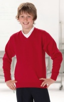 Jerzees Schoolgear V-Neck Sweatshirt