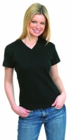 Ladies premium crew neck fitted t-shirt. 