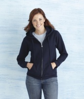 Womens Full Zip Hood Sweat