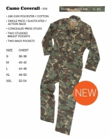 Camo coverall