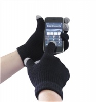 Touch screen knit glove.